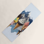 Ice cream Mountains Yoga Mat Gallery Image 1