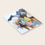 Ice cream Mountains Notebook Gallery Image 3