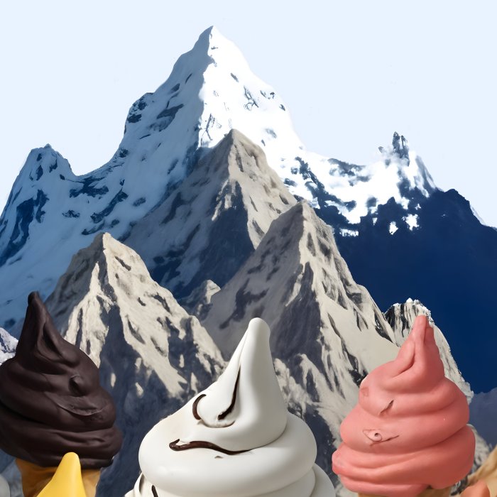 Ice cream Mountains Coffee Mug Gallery Image 2