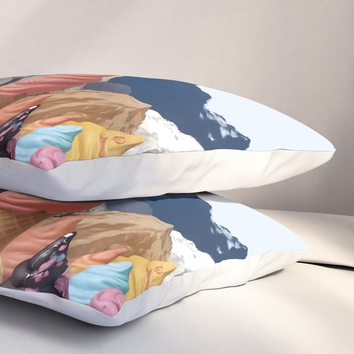 Ice cream Mountains Pillow Sham Gallery Image 3