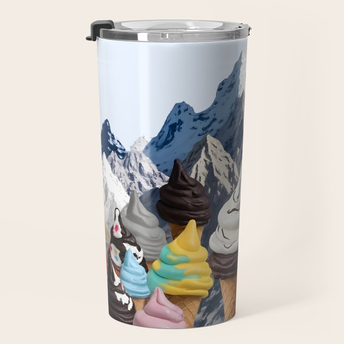 Ice cream Mountains Travel Mug Gallery Image 3