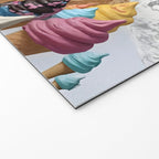 Ice cream Mountains Welcome Mat Gallery Image 2