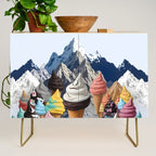 Ice cream Mountains Credenza Gallery Image 1