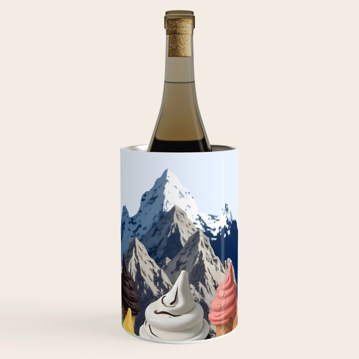Ice cream Mountains Wine Chiller Gallery Image 1