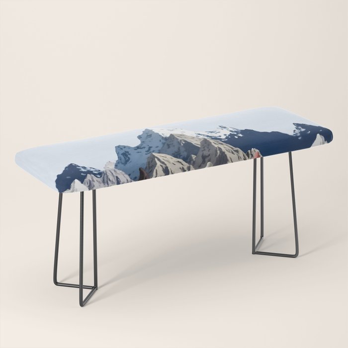 Ice cream Mountains Bench Gallery Image 1