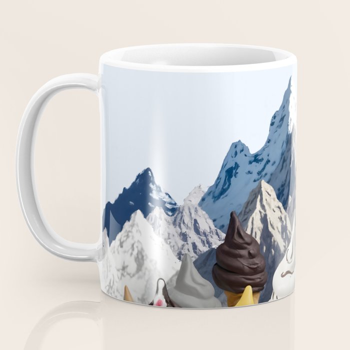 Ice cream Mountains Coffee Mug Gallery Image 3