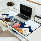 Ice cream Mountains Desk Mat Gallery Image 2