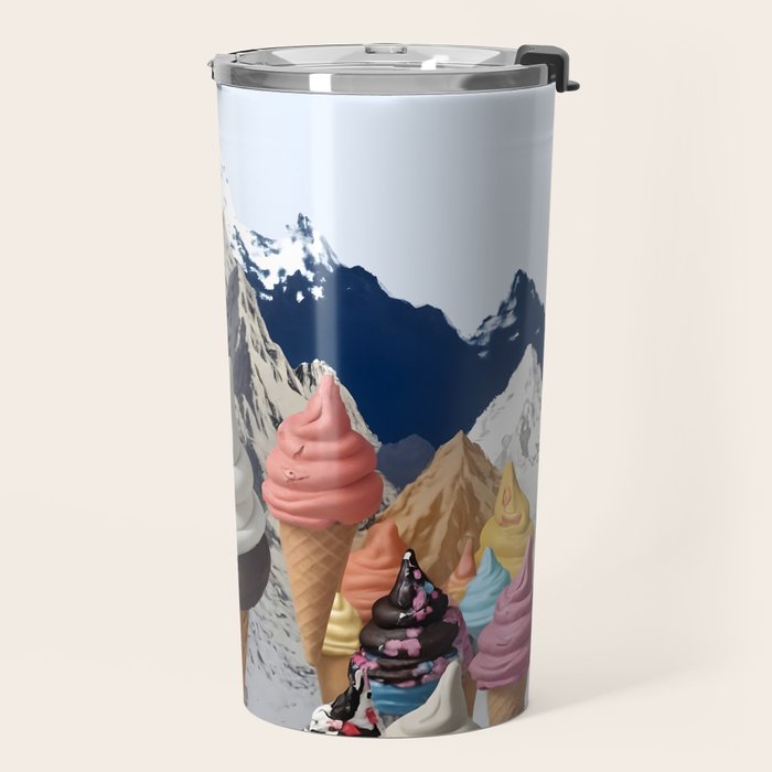 Ice cream Mountains Travel Mug Gallery Image 2