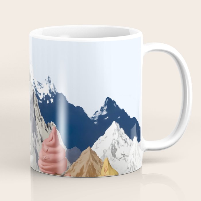 Ice cream Mountains Coffee Mug