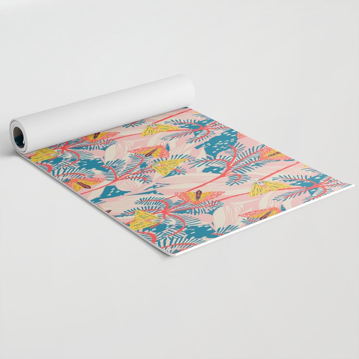 BAZAAR COSMICA MOTH Yoga Mat Gallery Image 2