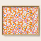 Daisies In Bloom Serving Tray Gallery Image 1