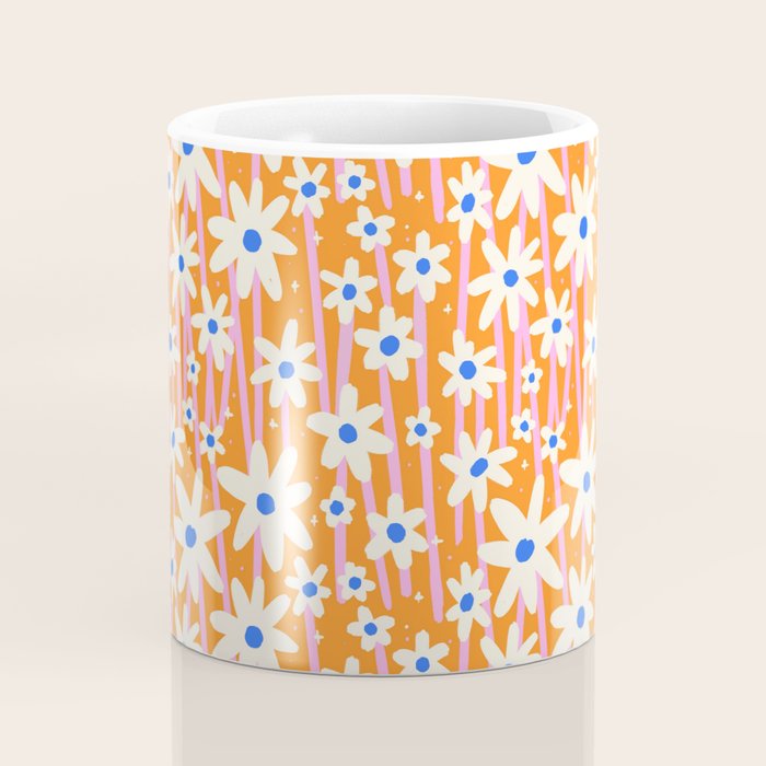 Daisies In Bloom Coffee Mug Gallery Image 4