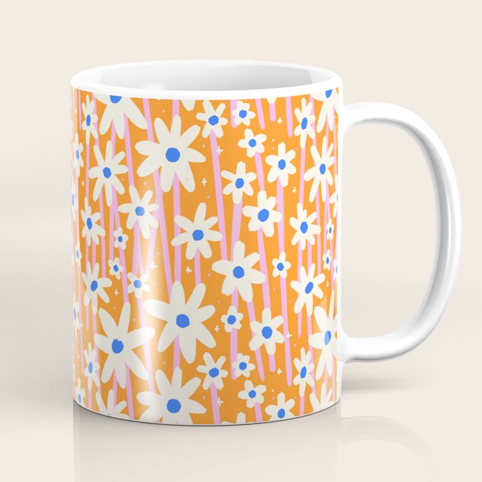 Daisies In Bloom Coffee Mug Gallery Image 1