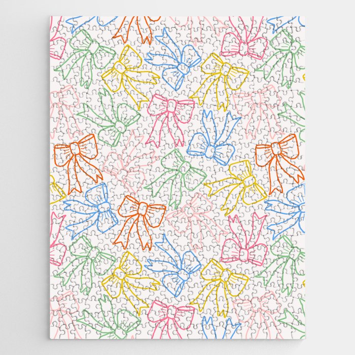 Cheery Bow Lines Jigsaw Puzzle Gallery Image 1
