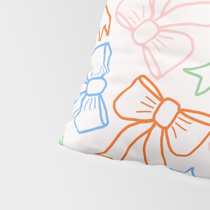 Cheery Bow Lines Pillow Sham Gallery Image 4