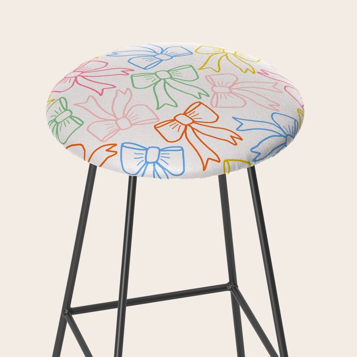 Cheery Bow Lines Stool Gallery Image 2