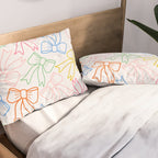 Cheery Bow Lines Pillow Sham Gallery Image 2