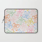 Cheery Bow Lines Laptop Sleeve Gallery Image 1