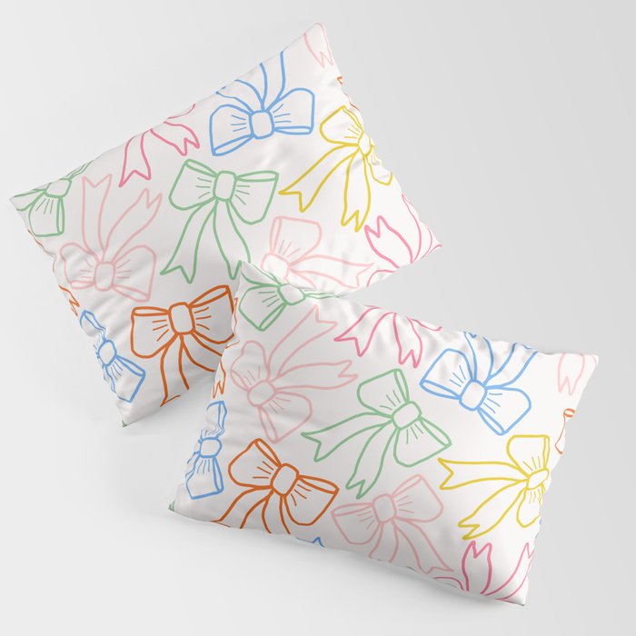 Cheery Bow Lines Pillow Sham Gallery Image 3