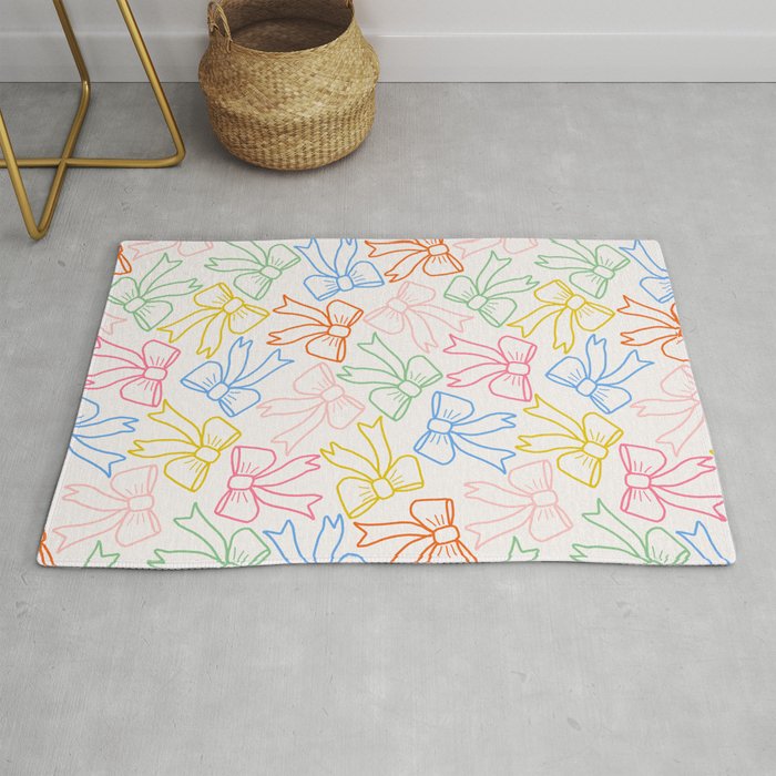 Cheery Bow Lines Rug Gallery Image 1