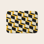 Cuboid Geometric Abstract Shapes Pattern XXIII Bath Mat Gallery Image 1