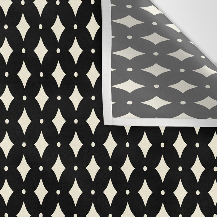 Vintage Stars IX Black and White Wall Tapestry Gallery Image 3