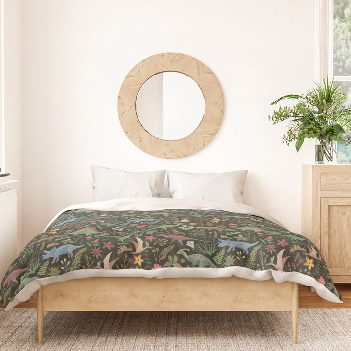 Dinosaur Jungle Duvet Cover Gallery Image 3