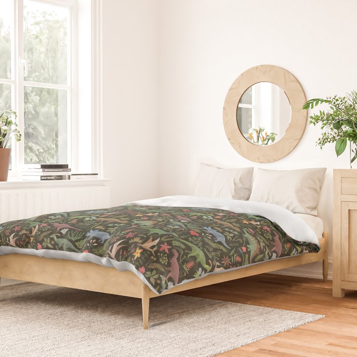 Dinosaur Jungle Duvet Cover Gallery Image 2