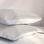 Navy Rust Gray Modern Abstract Pillow Sham Gallery Image 3