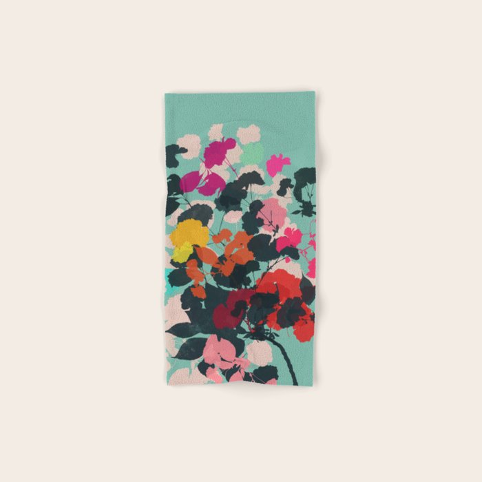 cherry blossom 5 h Bath Towel Gallery Image 1