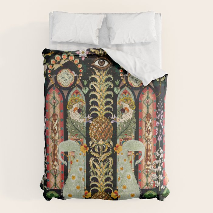  Victorian Midnight IV Duvet Cover Gallery Image 1