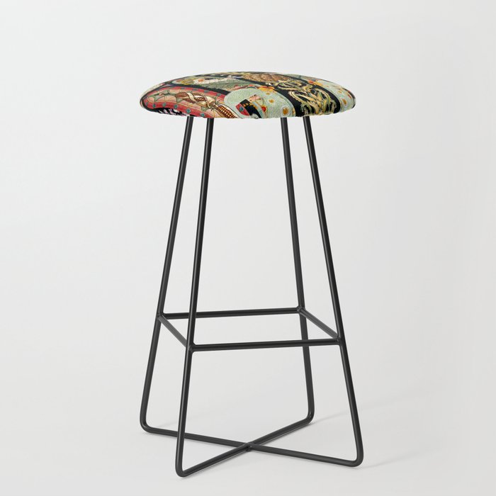  Victorian Midnight IV Stool Gallery Image 1