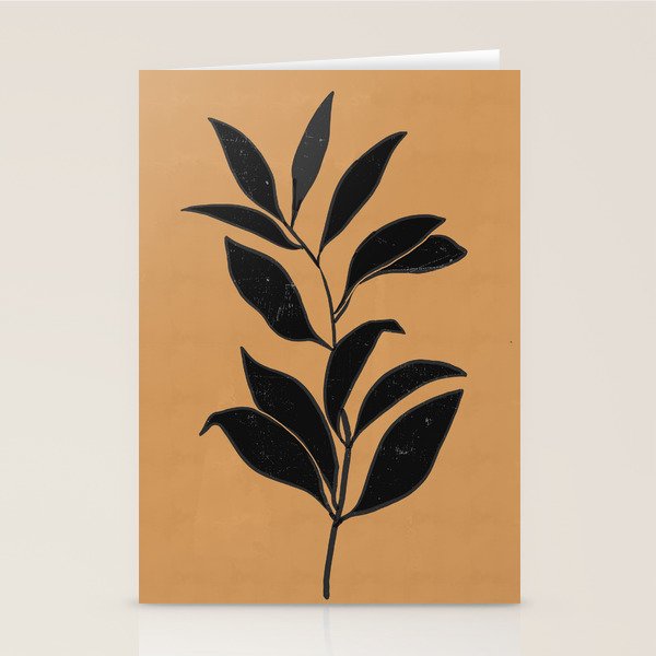 Abstract Art /Minimal Plant 79 Stationery Card Gallery Image 2