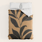 Abstract Art /Minimal Plant 79 Duvet Cover Gallery Image 6
