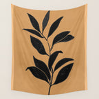 Abstract Art /Minimal Plant 79 Wall Tapestry Gallery Image 4