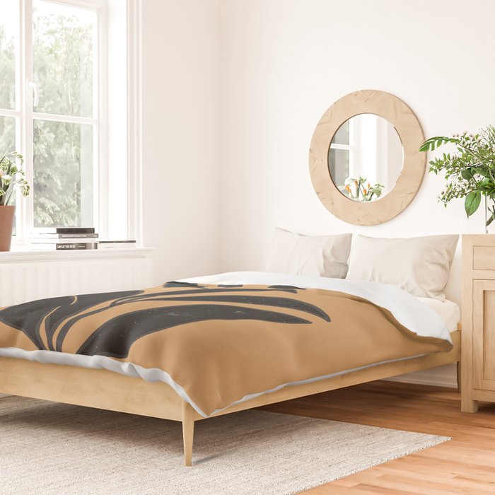 Abstract Art /Minimal Plant 79 Duvet Cover Gallery Image 2