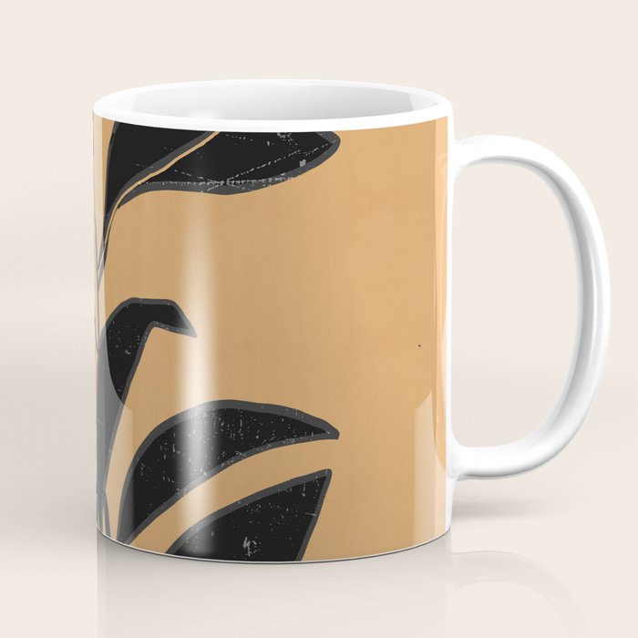 Abstract Art /Minimal Plant 79 Coffee Mug Gallery Image 1