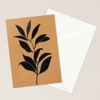 Abstract Art /Minimal Plant 79 Stationery Card Gallery Image 2
