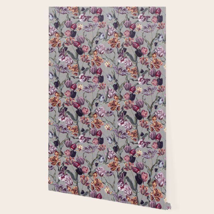 Magic Tulips Pattern Wallpaper Gallery Image 2