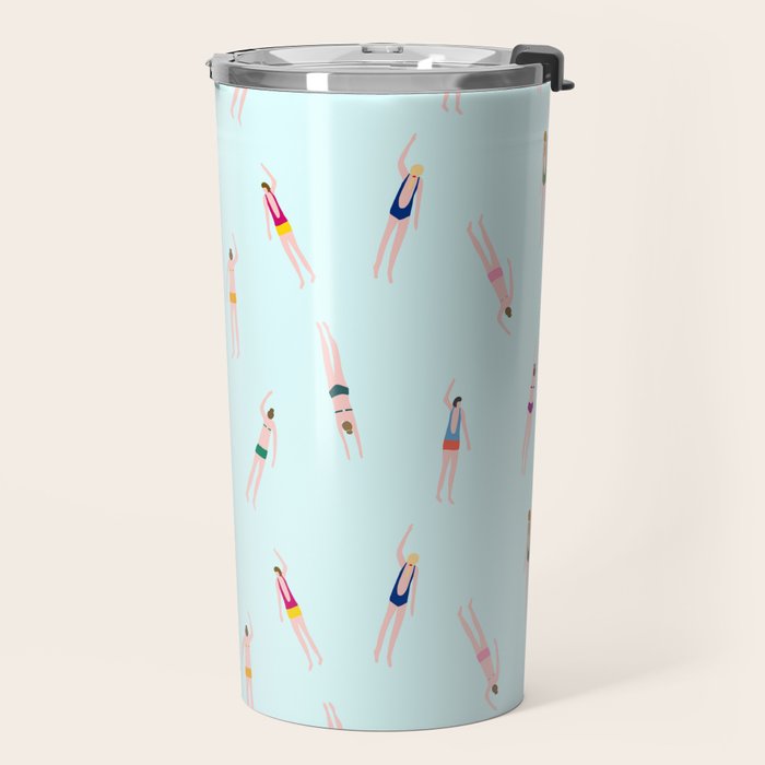 Swimmers in the pool Travel Mug Gallery Image 2