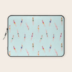 Swimmers in the pool Laptop Sleeve Gallery Image 1