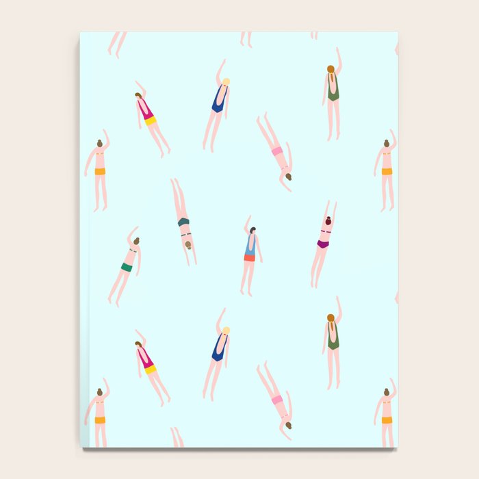 Swimmers in the pool Notebook Gallery Image 4