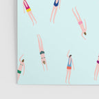 Swimmers in the pool Poster Gallery Image 3