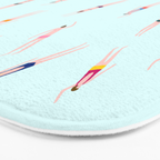 Swimmers in the pool Bath Mat Gallery Image 3