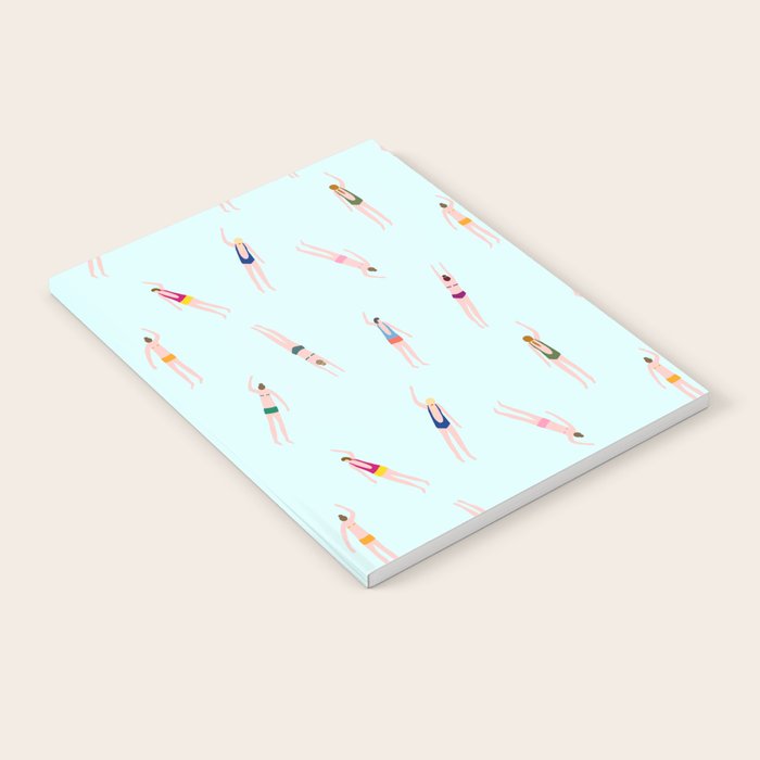 Swimmers in the pool Notebook Gallery Image 1