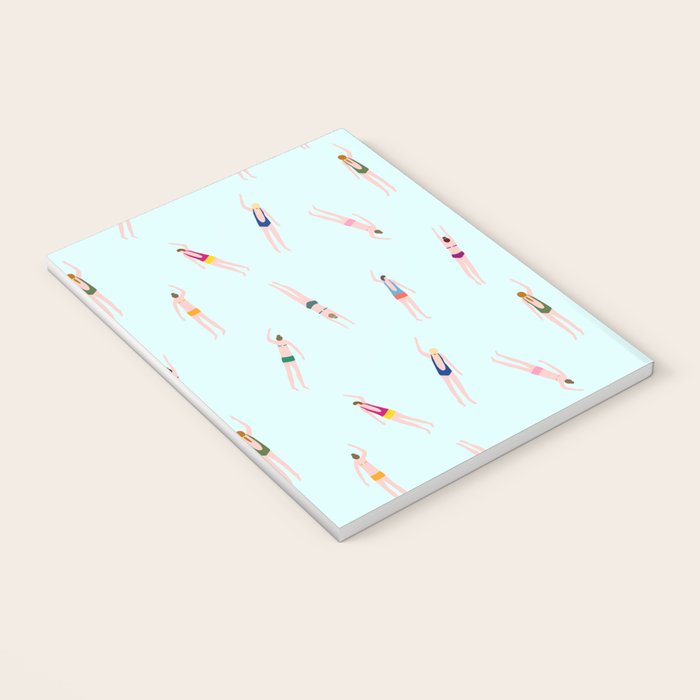 Swimmers in the pool Notebook Gallery Image 3