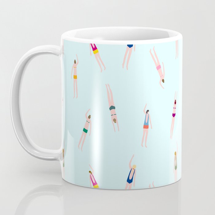 Swimmers in the pool Coffee Mug Gallery Image 3
