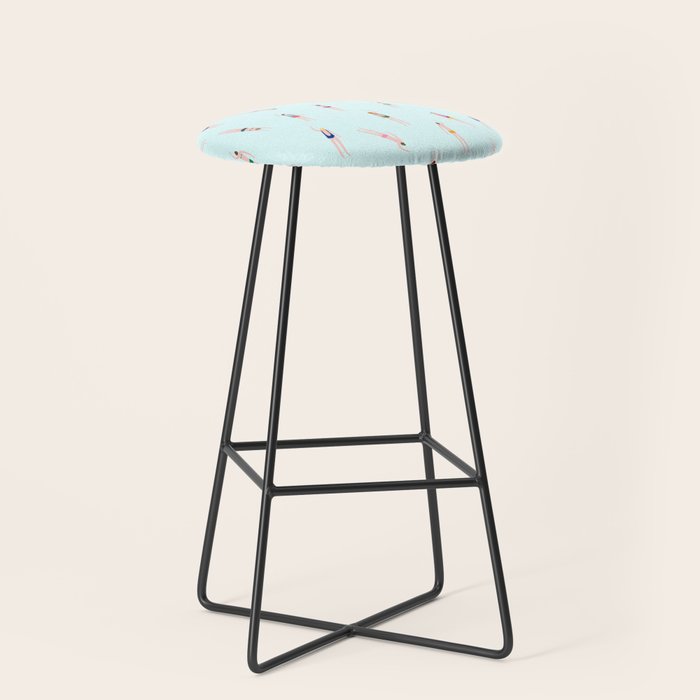 Swimmers in the pool Stool Gallery Image 1
