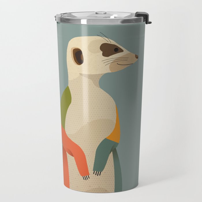 Meerkats Travel Mug Gallery Image 2