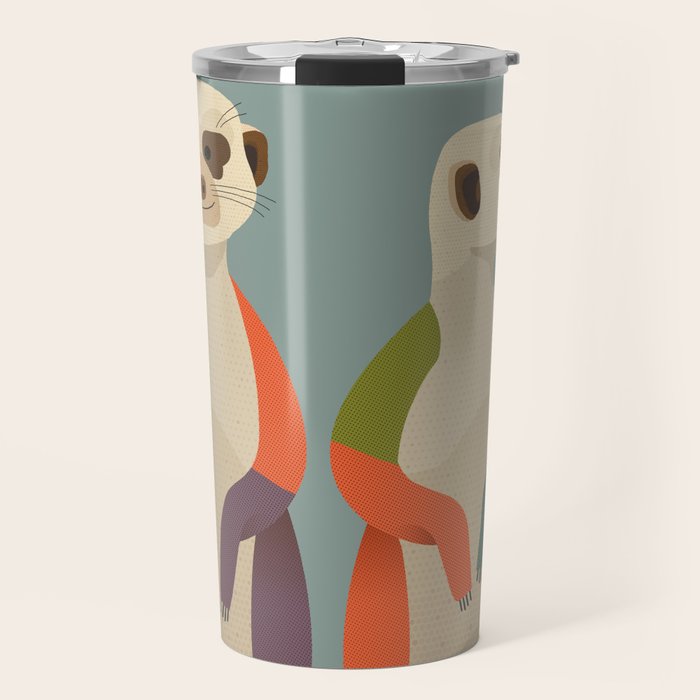 Meerkats Travel Mug Gallery Image 1